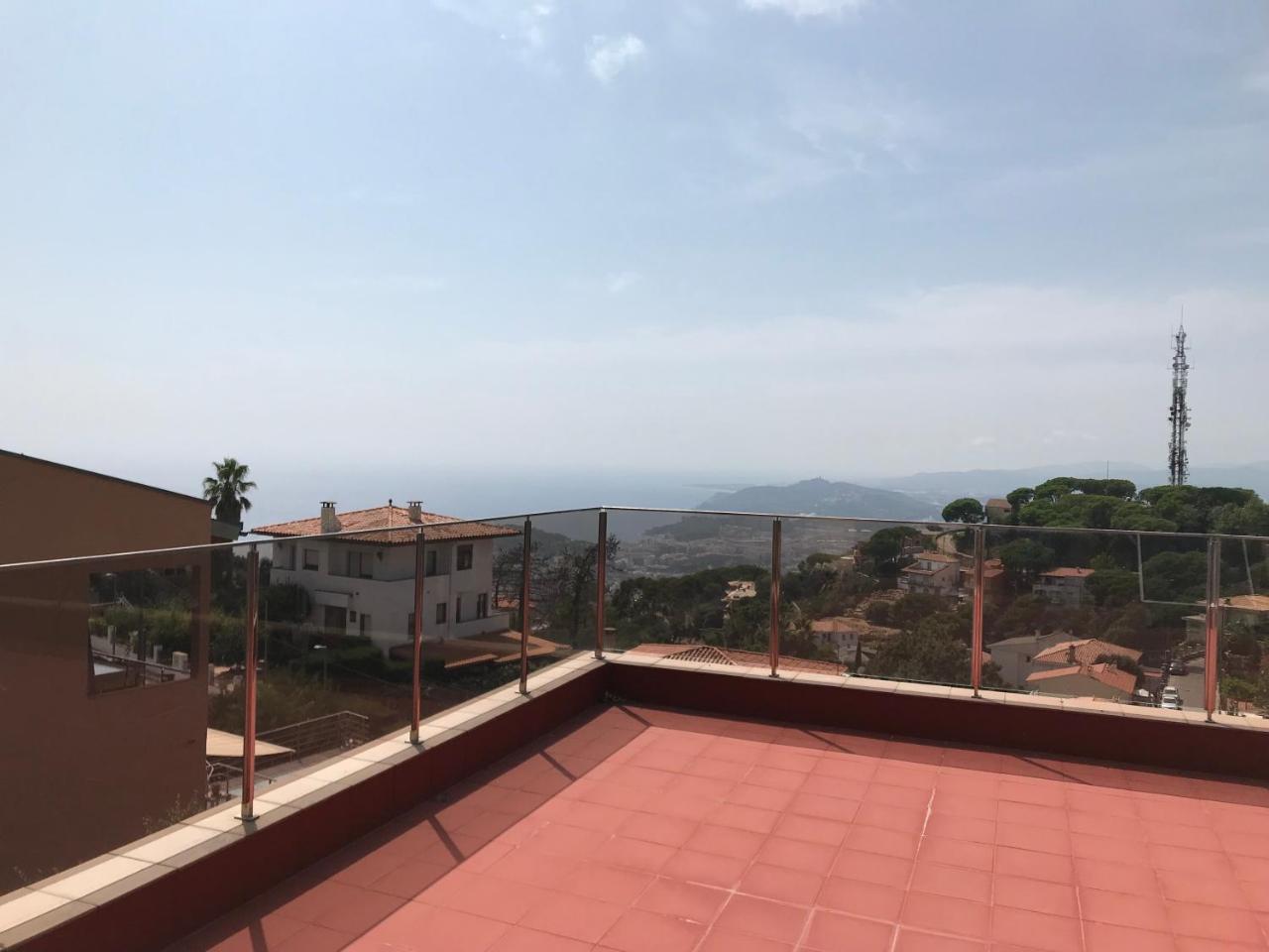 Luxury Villa Investingspain With Sea Views, Pool And Jacuzzi Lloret de Mar Bagian luar foto