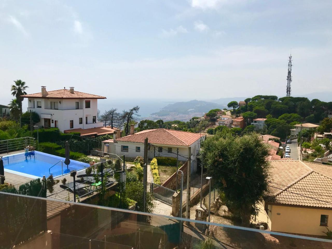 Luxury Villa Investingspain With Sea Views, Pool And Jacuzzi Lloret de Mar Bagian luar foto
