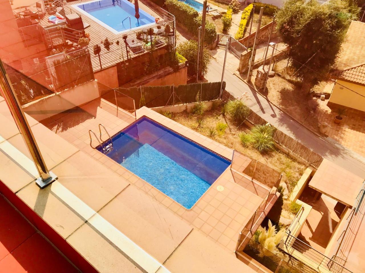 Luxury Villa Investingspain With Sea Views, Pool And Jacuzzi Lloret de Mar Bagian luar foto