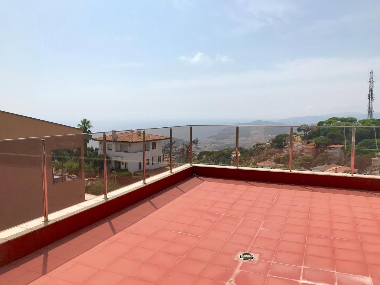 Luxury Villa Investingspain With Sea Views, Pool And Jacuzzi Lloret de Mar Bagian luar foto