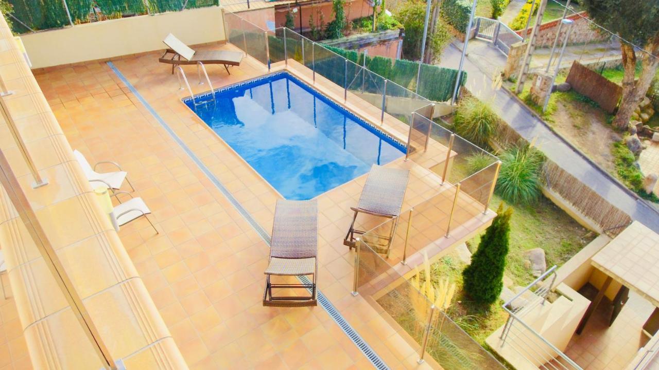 Luxury Villa Investingspain With Sea Views, Pool And Jacuzzi Lloret de Mar Bagian luar foto